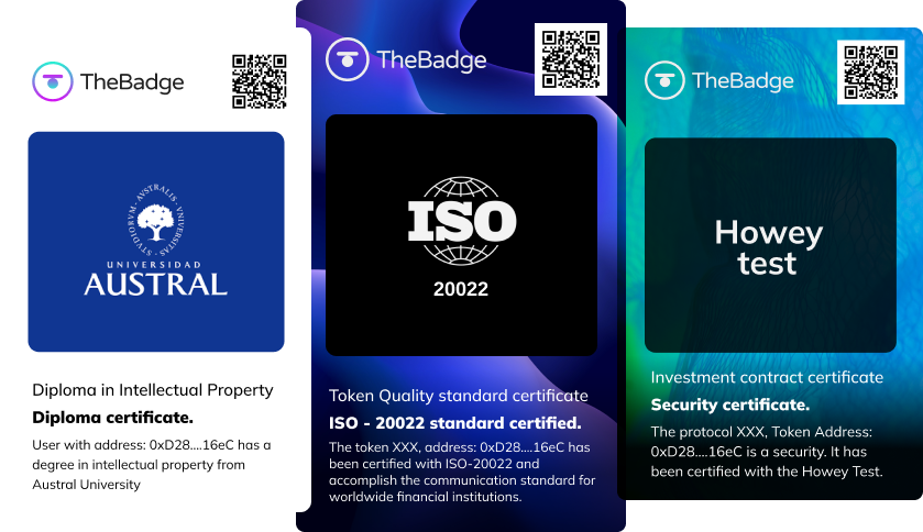 Certification Examples!
